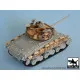 Black Dog T72008 1/72 M4A3 sandbags for Dragon 7213, 6 resin parts