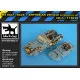 Black Dog T72016 1/72 M3 Half Track +amphibian vehicle for Trumpeter