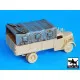 Black Dog T72019 1/72 Canvas for Opel Blitz for Academy