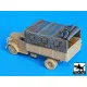 Black Dog T72019 1/72 Canvas for Opel Blitz for Academy
