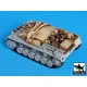 Black Dog T72020 1/72 Sturmgeschutz III E accessories set for Trumpeter