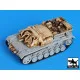 Black Dog T72020 1/72 Sturmgeschutz III E accessories set for Trumpeter