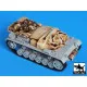 Black Dog T72020 1/72 Sturmgeschutz III E accessories set for Trumpeter