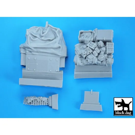 Black Dog T72020 1/72 Sturmgeschutz III E accessories set for Trumpeter