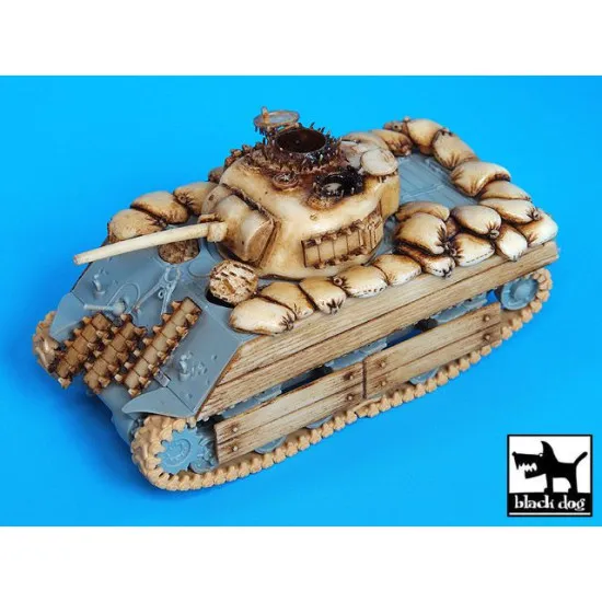 Black Dog T72021 1/72 M4A3 Ivo Jima for Dragon