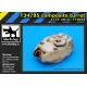 Black Dog T72023 1/72 T34/85 composite turet for Dragon ,Trumpeter