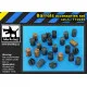 Black Dog T72025 1/72 Barrels accessories set