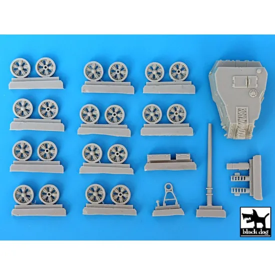 Black Dog T72027 1/72 egyptian SPG 122 mm for Dragon,Revell