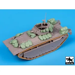 Black Dog T72036 1/72 LVT A4 accessories set for Dragon