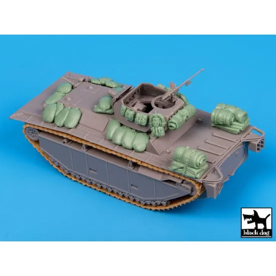 Black Dog T72036 1/72 LVT A4 accessories set for Dragon