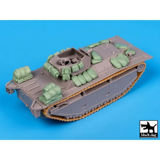 Black Dog T72036 1/72 LVT A4 accessories set for Dragon