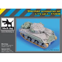 Black Dog T72048 1/72 Sherman accessories set for Dragon