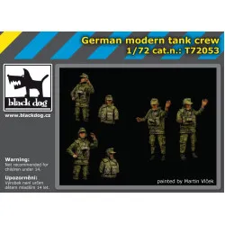 Black Dog T72053 1/72 German modern tank crew