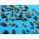 Black Dog T72055 1/72 Tentage plus bedrols 1 accessories set