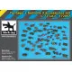 Black Dog T72057 1/72 Tentage plus bedrols 3 accessories set
