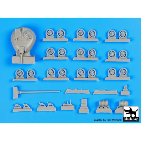 Black Dog T72060 1/72 T-55A conversion set for Trumpeter