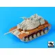 Black Dog T72066 1/72 Magach 6 B IDF conversion setT72066 1/72 Magach 6 B IDF conversion set for Revell