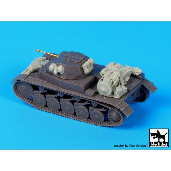 Black Dog T72067 1/72 Pz Kpfw II ausf C accessories set for S -model