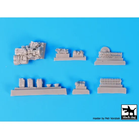Black Dog T72067 1/72 Pz Kpfw II ausf C accessories set for S -model