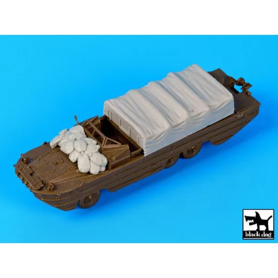 Black Dog T72070 1/72 DUKW canvas accessories set for Italeri