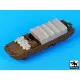 Black Dog T72070 1/72 DUKW canvas accessories set for Italeri