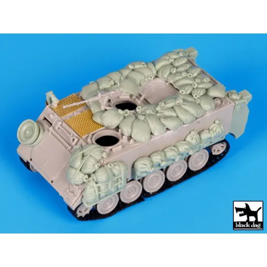 Black Dog T72072 1/72 IDF M113 with sandbags conversion set for Trumpeter