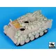 Black Dog T72072 1/72 IDF M113 with sandbags conversion set for Trumpeter