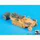 Black Dog T72080 1/72 Sd.Kfz 10 with Sd.Ah.32 accessories set for MK 72