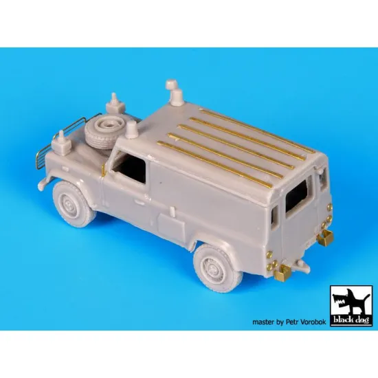 Black Dog T72081 1/72 Land Rover 110 Defender complete kit