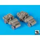Black Dog T72082 1/72 US Jeep accessories set for Dragon