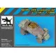 Black Dog T72090 1/72 Sd.Kfz 222 accessories set for Dragon