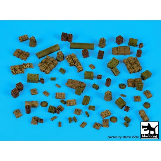 Black Dog T72091 1/72 British WW II equipment accessories set