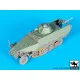 Black Dog T72093 1/72 Sd.Kfz.251 ausf D Hotchkiss turret conversion set Dragon