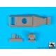 Black Dog T72093 1/72 Sd.Kfz.251 ausf D Hotchkiss turret conversion set Dragon