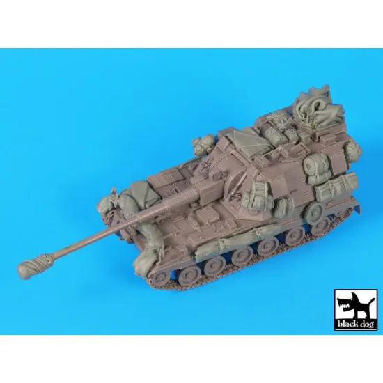 Black Dog T72095 1/72 British AS-90 SPB accessories set for Trumpeter