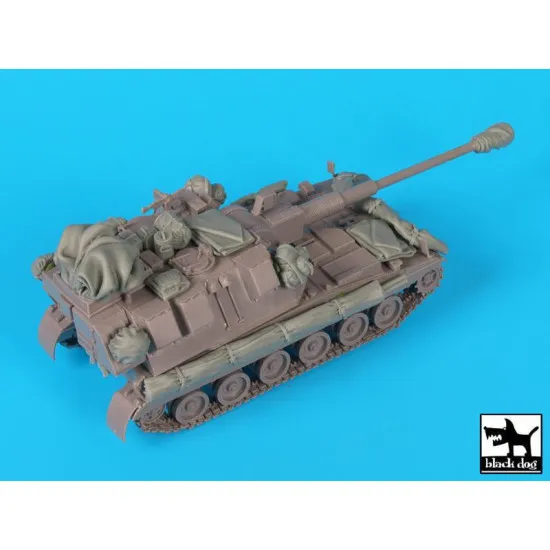 Black Dog T72095 1/72 British AS-90 SPB accessories set for Trumpeter
