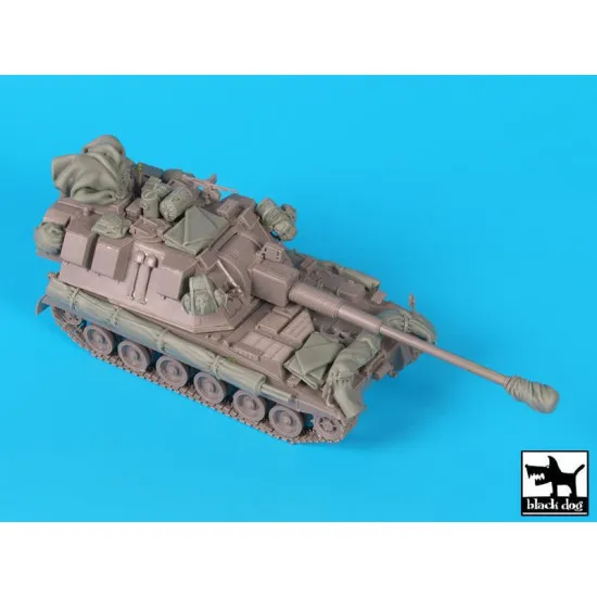 Black Dog T72095 1/72 British AS-90 SPB accessories set for Trumpeter