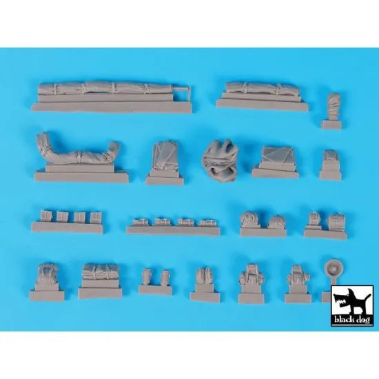 Black Dog T72095 1/72 British AS-90 SPB accessories set for Trumpeter