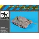 Black Dog T72099 1/72 US M26 Pershing accessories set for Trumpeter