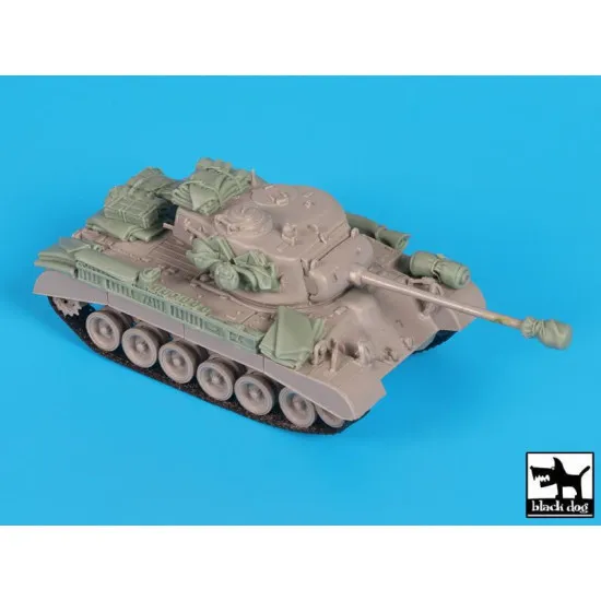 Black Dog T72099 1/72 US M26 Pershing accessories set for Trumpeter