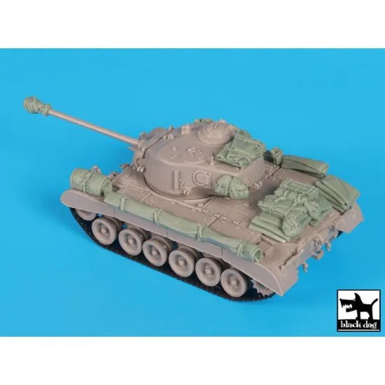 Black Dog T72099 1/72 US M26 Pershing accessories set for Trumpeter