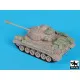 Black Dog T72099 1/72 US M26 Pershing accessories set for Trumpeter
