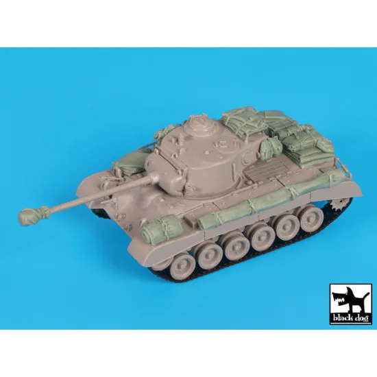 Black Dog T72099 1/72 US M26 Pershing accessories set for Trumpeter