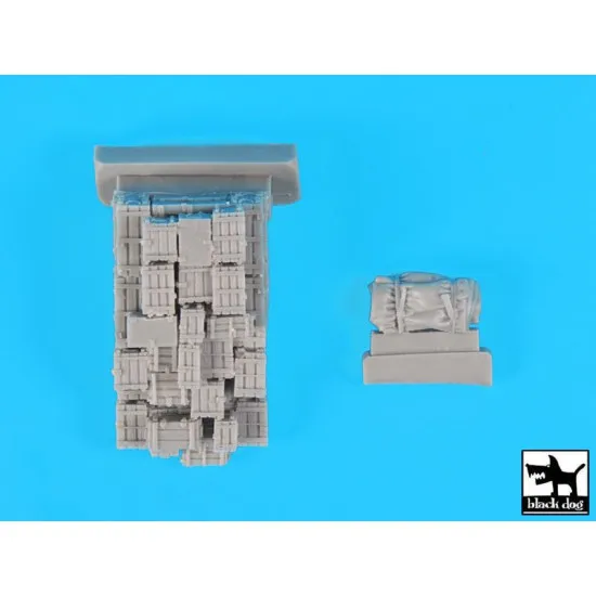 Black Dog T72104 1/72 Soviet Army truck accessories set for Trumpeter