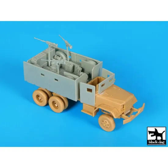 Black Dog T72107 1/72 M 35 Gun truck conversion set for Academy