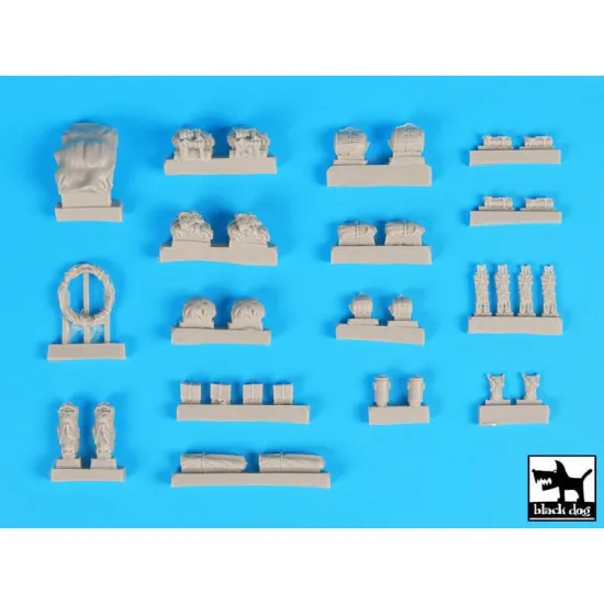 Black Dog T72110 1/72 M1A2 TUSK accessories set for Tiger model