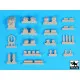 Black Dog T72110 1/72 M1A2 TUSK accessories set for Tiger model