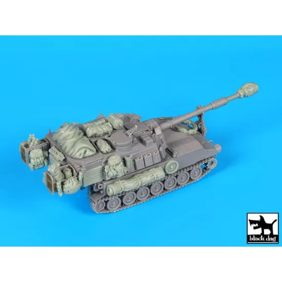 Black Dog T72111 /72 M 109 A6 Paladin accessories set for Riich models