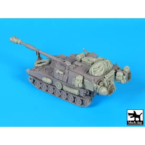 Black Dog T72111 /72 M 109 A6 Paladin accessories set for Riich models