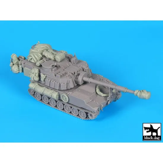 Black Dog T72111 /72 M 109 A6 Paladin accessories set for Riich models